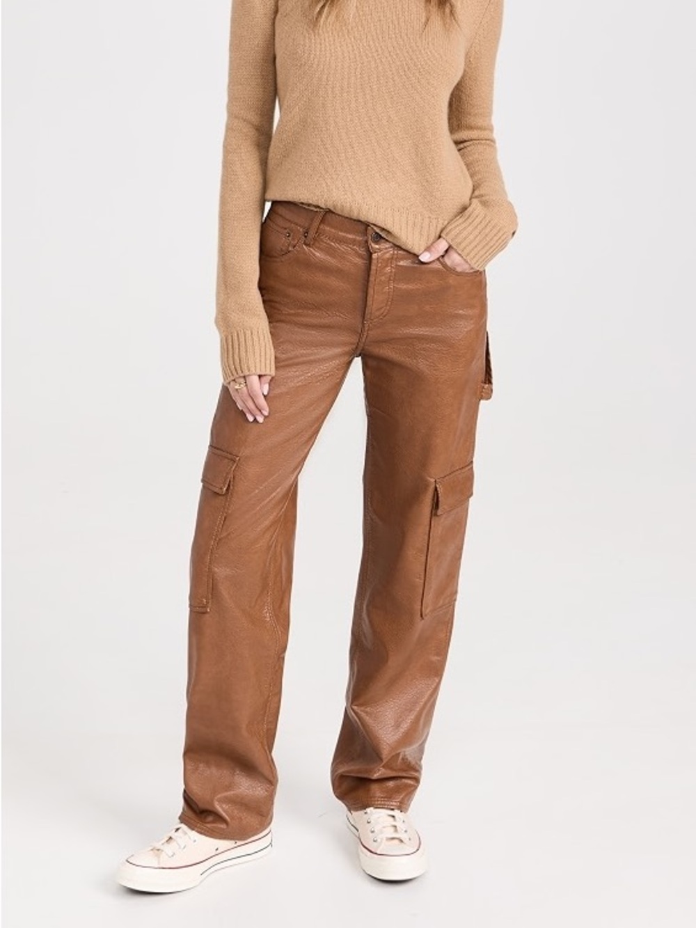 Still Here Charlie Faux Leather Pant
